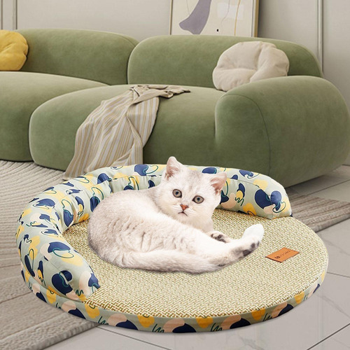 Cama Fresca Compatible Con Peludos En Verano S Y Verde