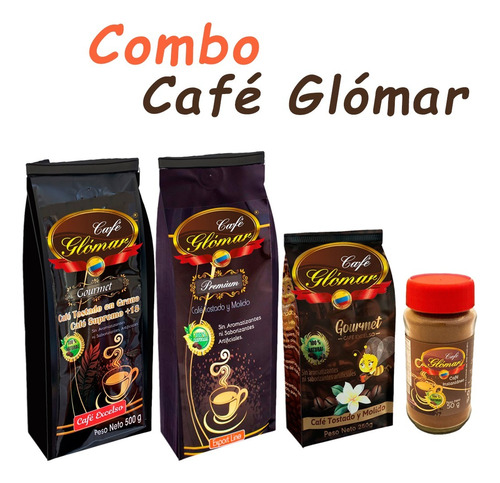 Combo Café Glómar Gourmet