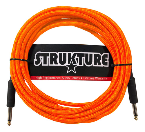 Cable Strukture Sc186no Para Instrumento 5.7 Metros Msi