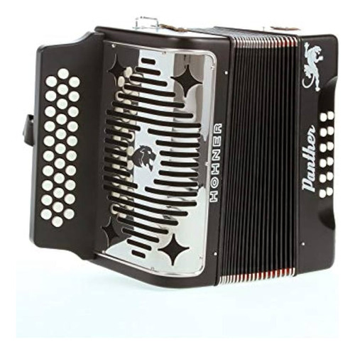 Acordeon Diatonico Hohner Panther Fa-sib-mib, 31 Botones Y