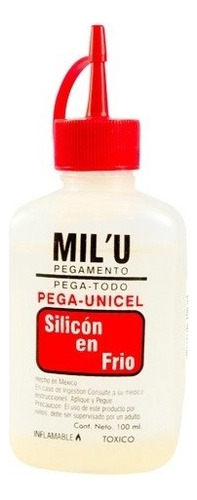 Pegamento Silicon Milu 100ml Color