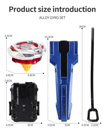 Beyblade X Bx-05 Wizard Arrow Con Lanzador Y Launcher Grip