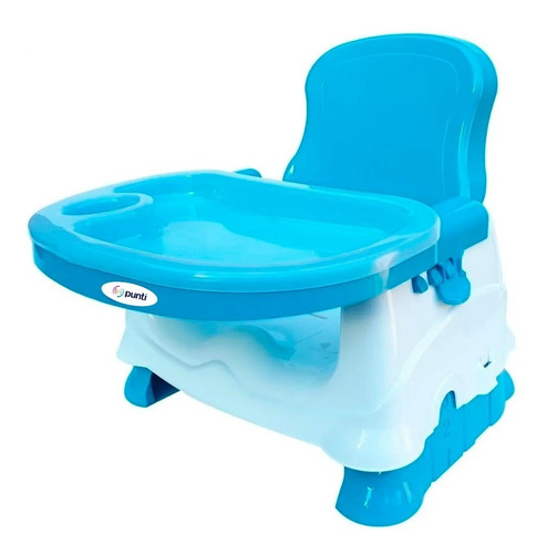 Imagen 1 de 2 de Silla Booster Para Comer Bebe Punti Plegable 3 Alturas