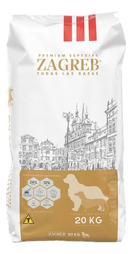 Zagreb Perros Adulto Todas Las Razas 20 Kg