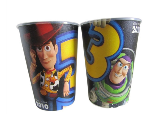 Vaso De Coleccion Toy Story Wood Y Buzz Lightyear Unicos ! (Usado)