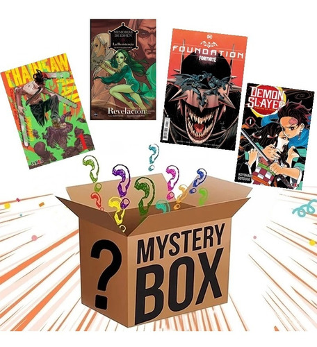 Caja Misteriosa Sorpresa Manga Y Cómic Anime 