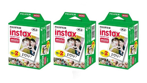 Cámara Fujifilm Instax Mini 11 Selfie + 60 Fotos Azul Cielo