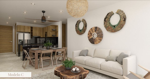 Imagen 1 de 27 de Departamentos En Venta, Homu Temozon Nte Merida Mod C