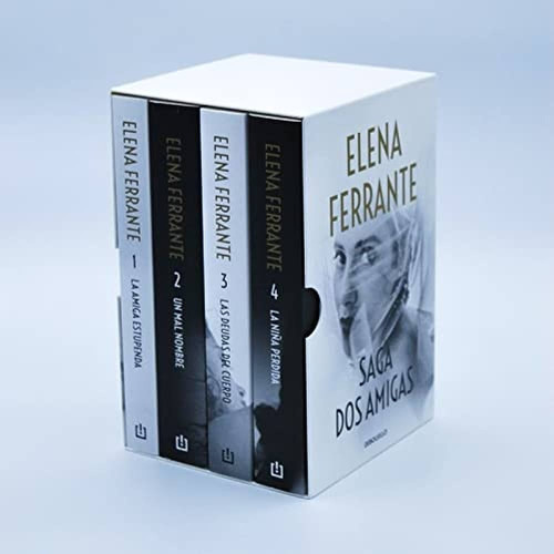 Estuche Tetralogía La Amiga Estupenda - Elena Ferrante