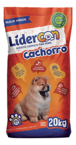 Alimento Para Perro Cachorro Lider Can 20kg Razas Medianas