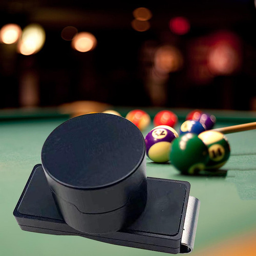 Billar Snooker Pool Cue Soporte Para Tiza Forma Redonda