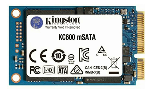 Kingston Unidad Ssd Skc600 Msata 256gb Sata 3