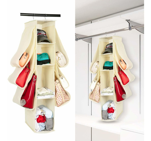 Purse Organizer, Hanging Organizer For Handbag Purse, 10 Poc