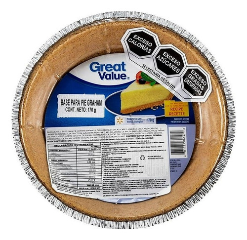 Base Para Pay Great Value 170 G