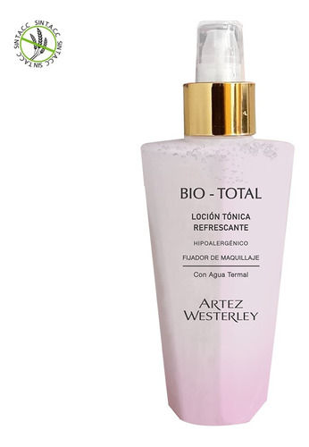 Artez Westerley Bio Total Locion Fijador Maquillaje X 160 Ml Tipo de piel