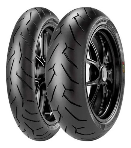 Kit Cubiertas Zr17 Pirelli 150/70/17 Y 110/70/17