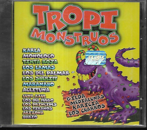 Karla Karicia Tinta Roja Etc Album Tropi Monstruos Cd Sellad