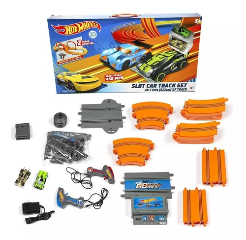 Pista Carrinhos Autorama Slot Track Set 632 cm Hot Wheels