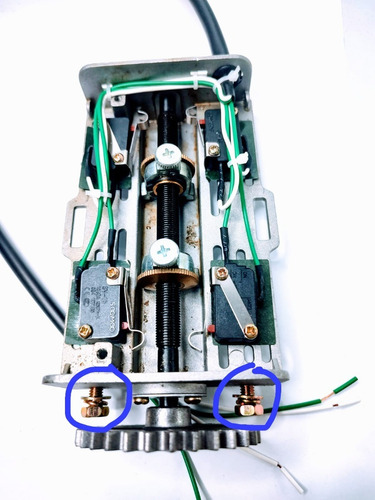 Conjunto De Fim De Curso Motor De Porta De Aço Automática 