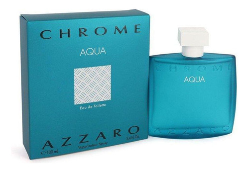 Azzaro Chrome Aqua Edt 100ml Perfume Masculino