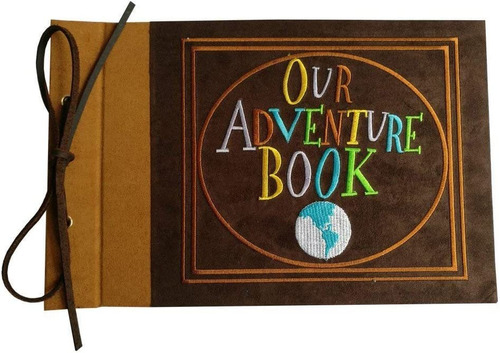 Our Adventure Book, Álbum De Recortes Bordado Con Cubi...