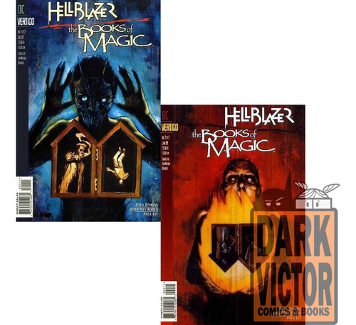 Hellblazer Books Of Magic Completa Jenkins Ingles Stock