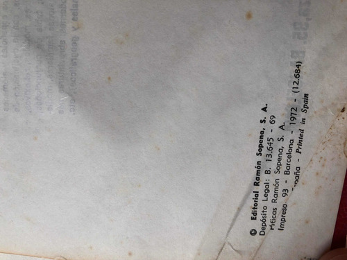 Diccionario Alemán / Español De La Época 1972