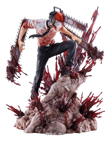 Chainsawman Denji Estátua Diorama 