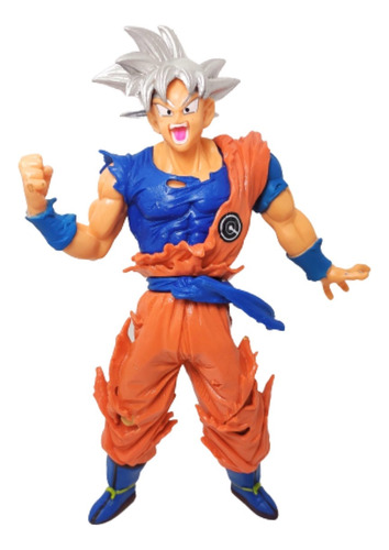 Dragon Ball Z Figura Goku Ultra Instinto Sayayin Plata 18cm