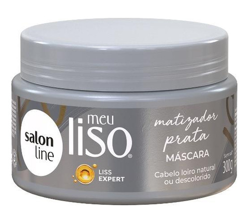 Máscara Meu Liso Prata Salon Line 300g - Matizadora