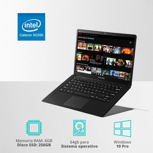 Computadoras Notebook Laptop Baratas Ssd 256gb 6gb Windows