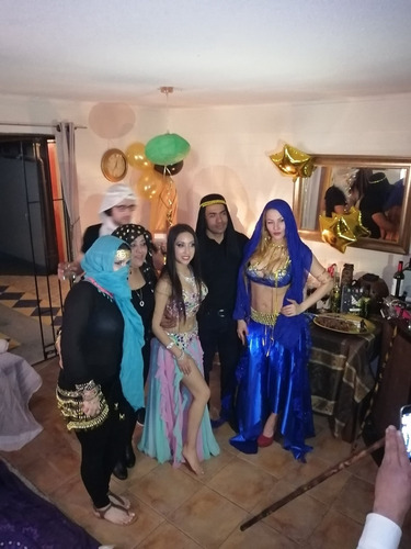 Imagen 8 de 8 de Show Danza Árabe Bailarina Odalisca Celebración Matrimonio