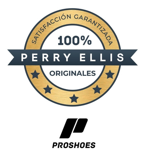 Zapato Perry Ellis - 5558 - Azul Mezclilla