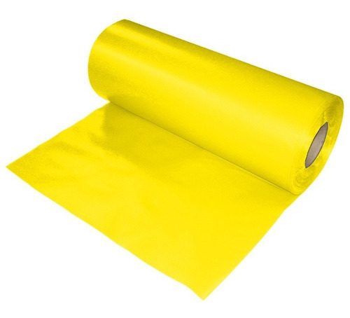 Lona Plastica Amarela 4x50m 24kg 120 Micras Maxilona