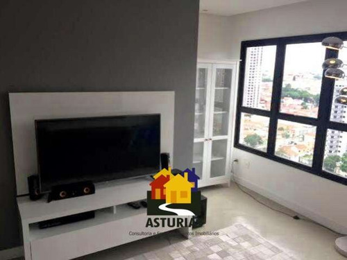 Imagem 3 de 15 de Apartamento Com 02 Dormitórios No Anália Franco - 1797-1