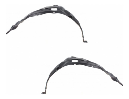 Para Nissan Frontier Pickup Fender Liner Lado Conductor Par