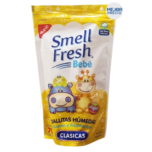 Toallitas Humedas Smell Fresh Bebe Clasicas - Mejor Precio