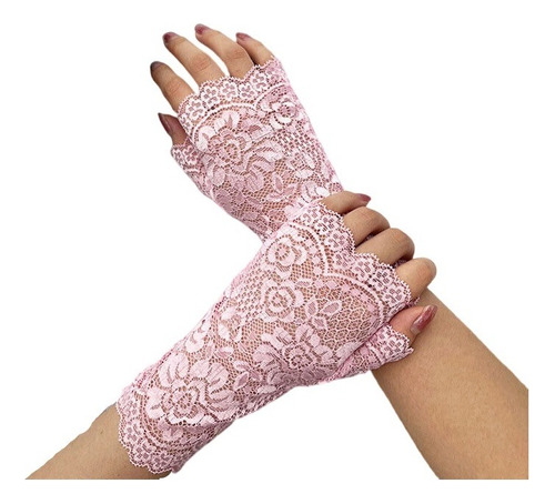 Guantes/mitones De Novia Importados Talle Unico P189