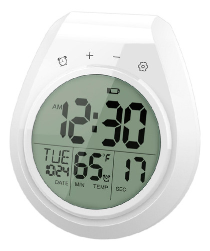 Reloj De Ducha Digital Interior Con Ventosa Pantalla