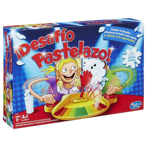 Imagen 1 de 9 de Pastelazo Desafio Boton Juego De Mesa Hasbro C0193 Full