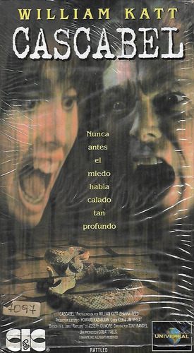 Cascabel Vhs Rattled Terror Serpientes Shanna Reed