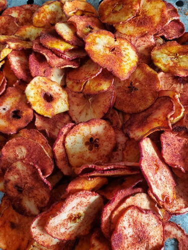 Chips De Manzana Deshidratada Con Chamoy 1 Kg