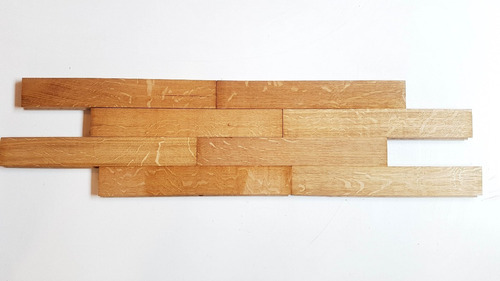 Imagen 2 de 6 de Piso De Madera Parquet Roble Eslavonia 1° 3/4 X 55mm X 400mm