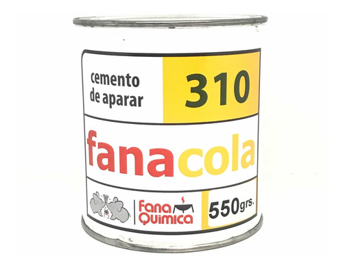 Imagen 2 de 4 de Cemento De Aparar Fana 310x550gr. Ideal Marroquinería.