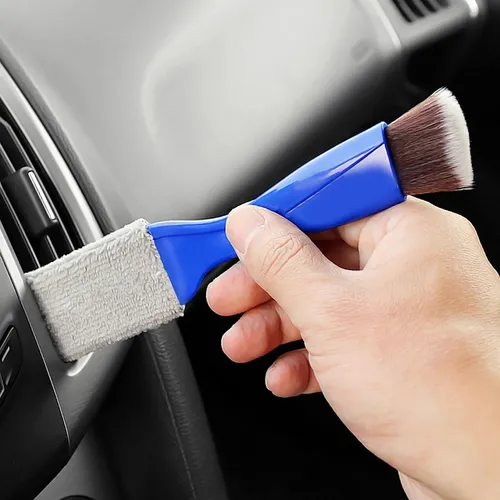 Cepillo 2 En 1 Limpieza Aire Acondicionado Auto Detailing