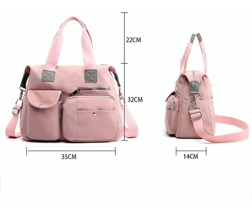 Imagen 6 de 9 de Bolsa De Viaje Impermeable Grande De Nailon Impermeable