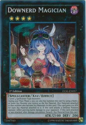 ¡yu-gi-oh! - Downerd Magician (lval-en057) - Legacy Of The V