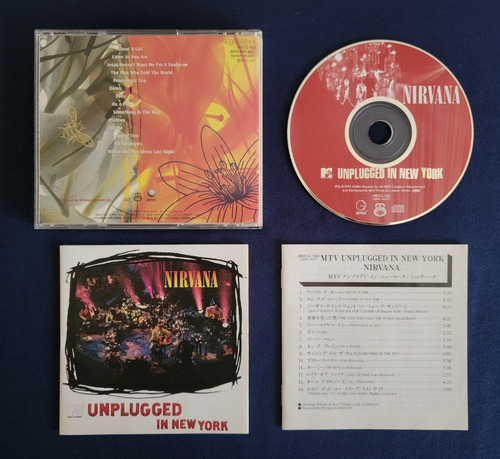 Nirvana Nevermind + Mtv Unplugged 2cd Ed. Japón, No In Utero (Usado)