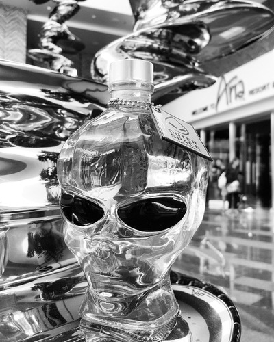 Vodka Outer Space Alien Chrome Plaza Serrano-microcentro