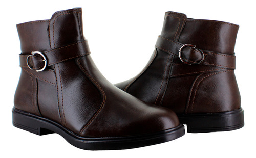 Yuyin Botin Urbano Moda Moda Ajustable Hebilla Mujer 91289